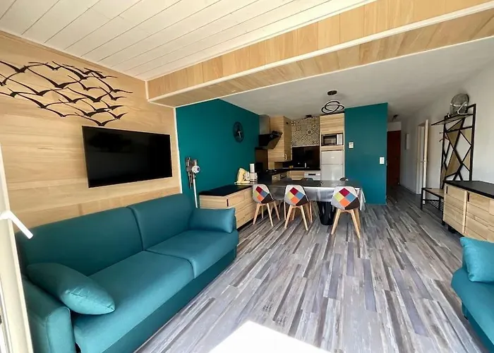 La Azur - Chaleureuse Maisonnette Avec Piscine Partagee * Капбретон