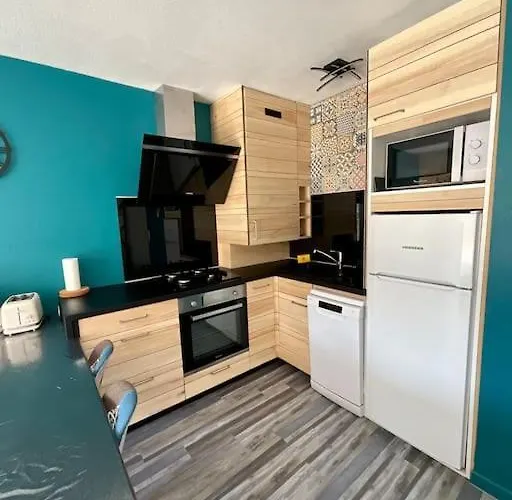 Дом отдыха La Azur - Chaleureuse Maisonnette Avec Piscine Partagee Капбретон